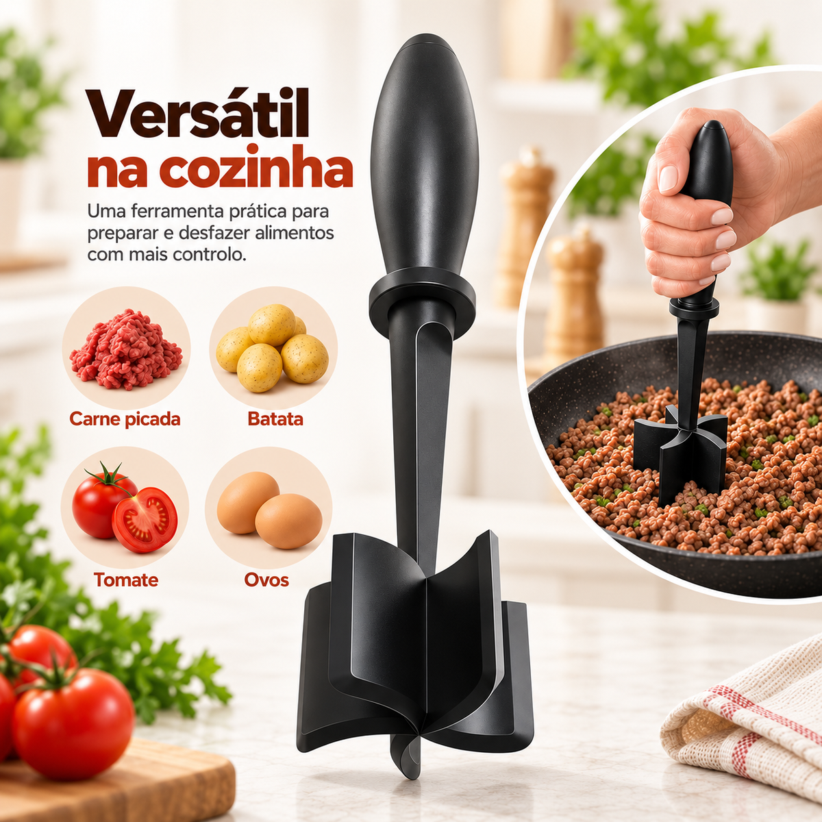 Processador Manual de Carne