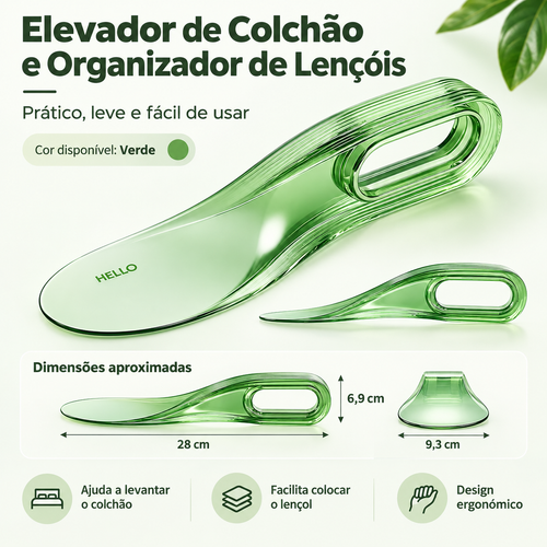 Elevador de Colchão para Trocar Lençóis