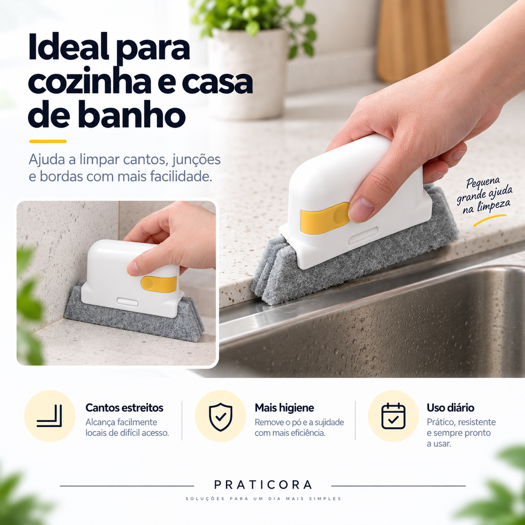 Escova de Limpeza Multifuncional