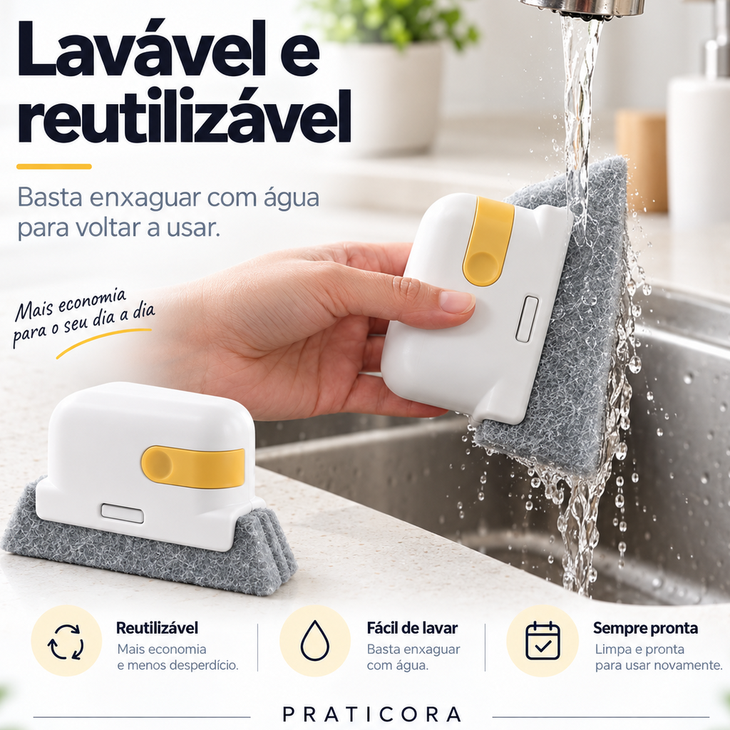 Escova de Limpeza Multifuncional
