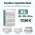 Sacos de Compressão sem Bomba para Roupa